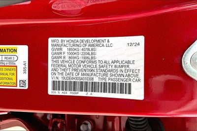 2025 Acura Integra A-Spec Package