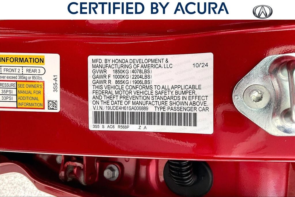 2025 Acura Integra A-Spec Tech Package