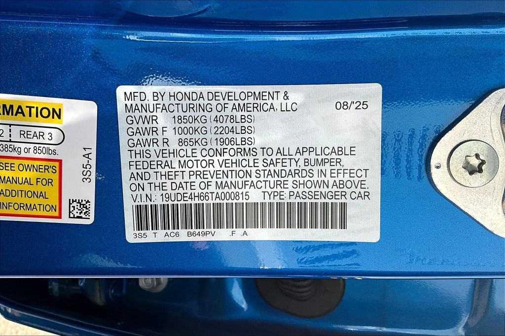 2026 Acura Integra A-Spec Tech Package