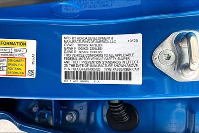 2026 Acura Integra A-Spec Tech Package