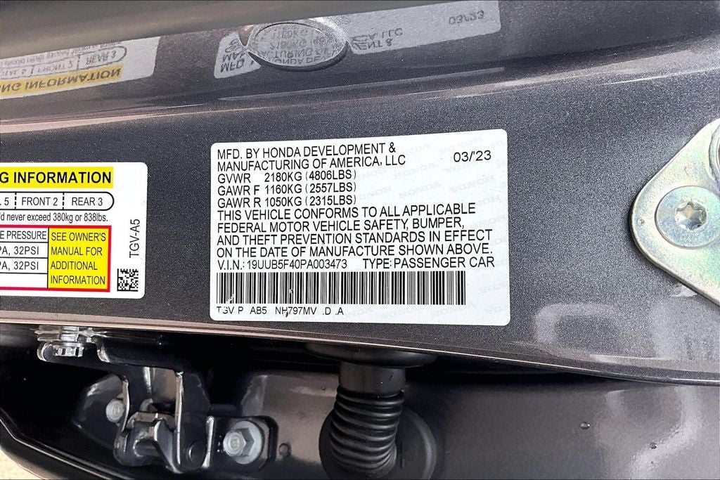 2023 Acura TLX Technology Package