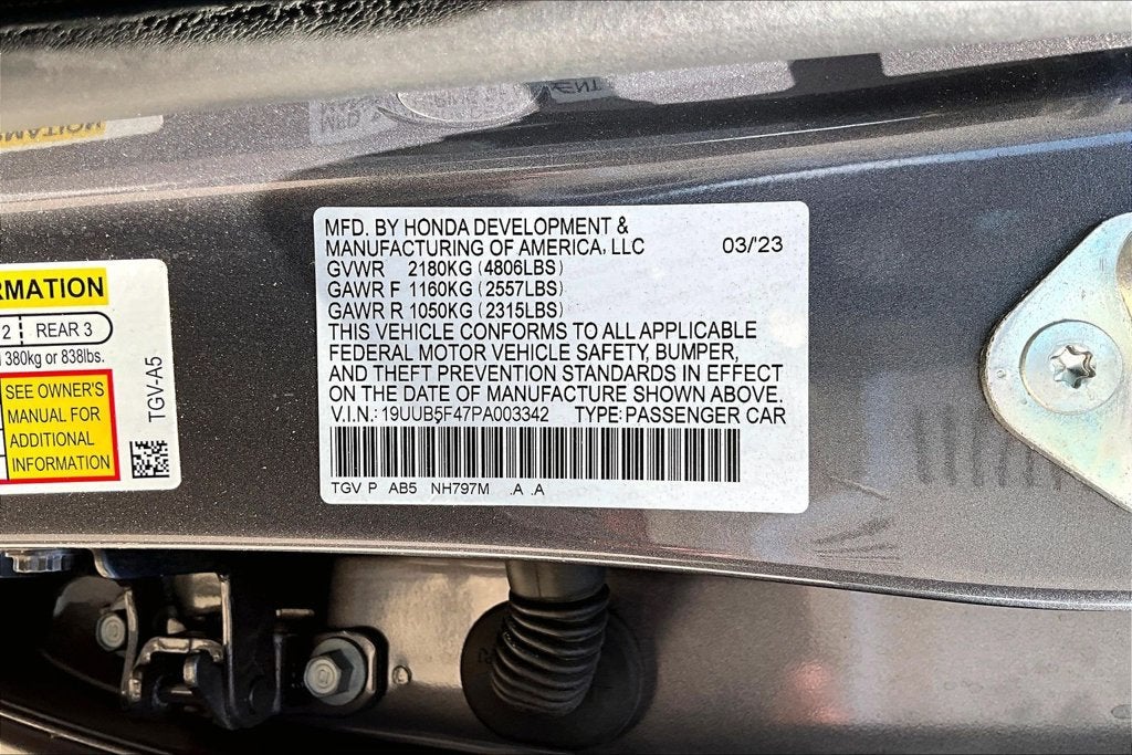 2023 Acura TLX Technology Package