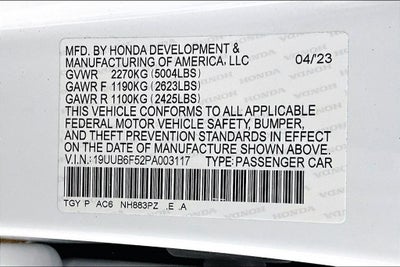 2023 Acura TLX A-Spec Package SH-AWD