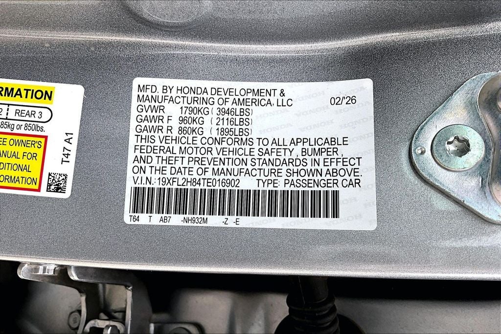 2026 Honda Civic Sport