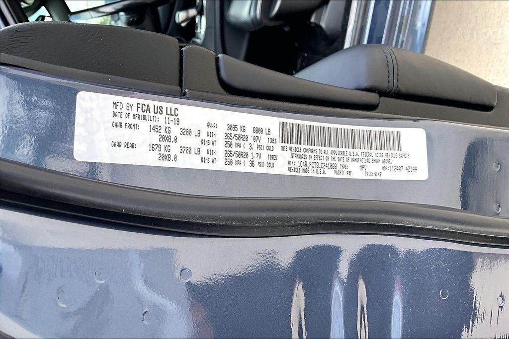 2020 Jeep Grand Cherokee High Altitude