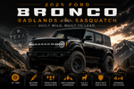 2025 Ford Bronco Badlands Sasquatch PKG