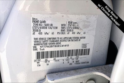 2016 Ford F-250SD Lariat