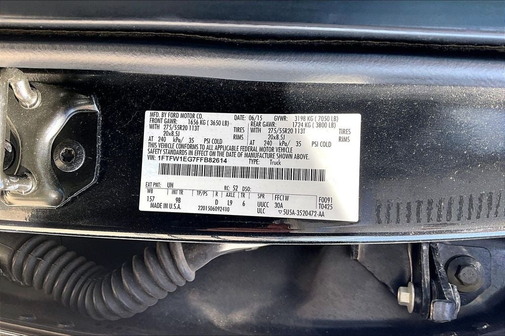 2015 Ford F-150 Platinum
