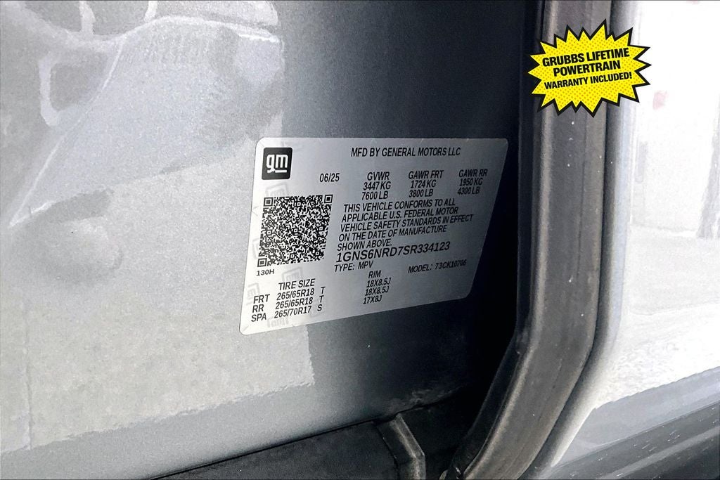 2025 Chevrolet Tahoe LT