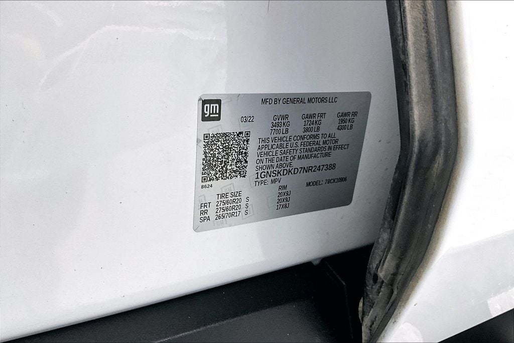 2022 Chevrolet Suburban Z71