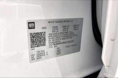 2022 Cadillac XT5 Luxury