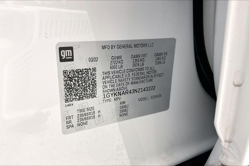 2022 Cadillac XT5 Luxury