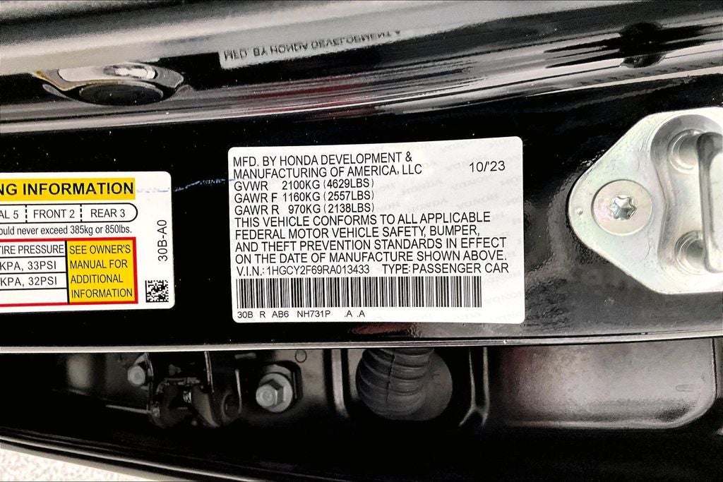 2024 Honda Accord Hybrid EX-L