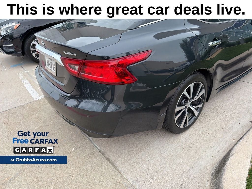 2017 Nissan Maxima Platinum