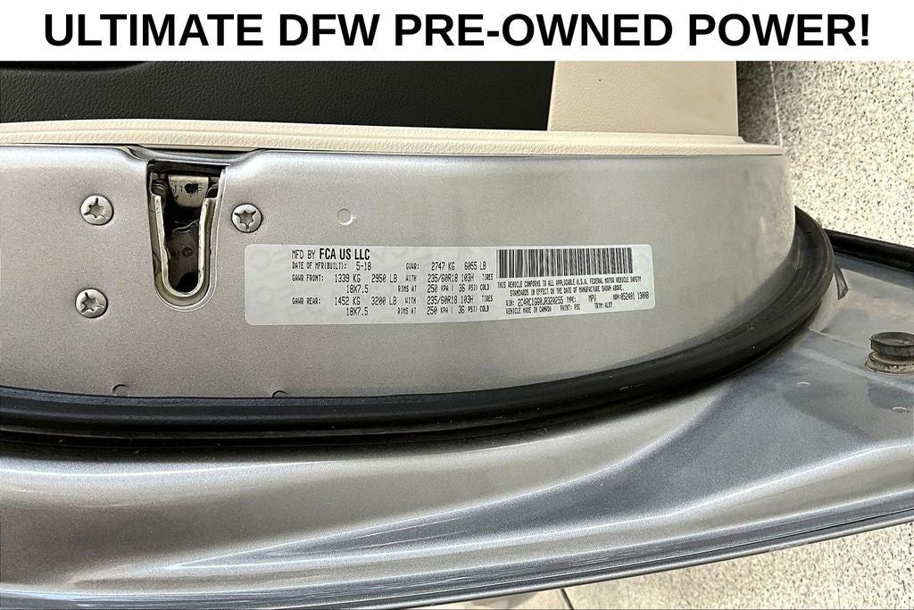 2018 Chrysler Pacifica Limited