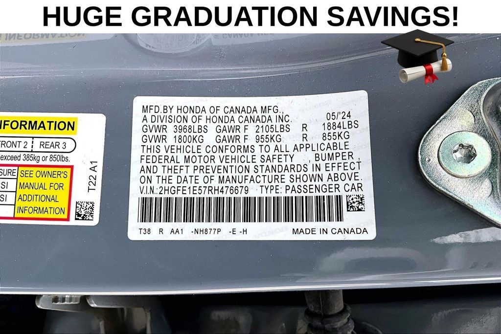 2024 Honda Civic Si Base