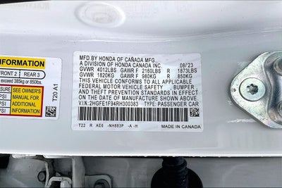 2024 Honda Civic Touring