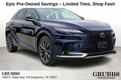 2023 Lexus RX 350 F Sport Handling