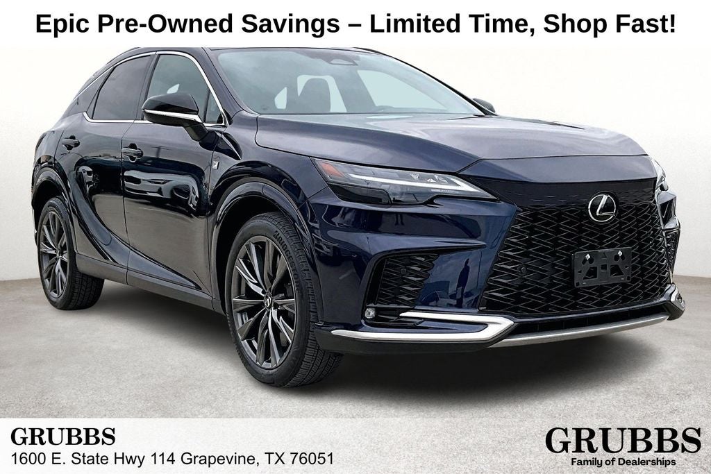 2023 Lexus RX 350 F Sport Handling