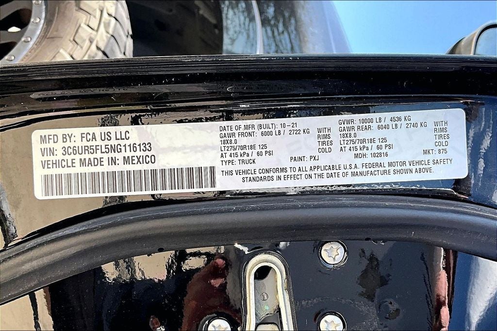 2022 RAM 2500 Laramie