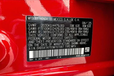 2025 Acura ADX A-Spec Advance Package