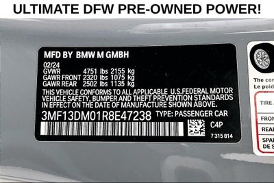 2024 BMW M2 Base