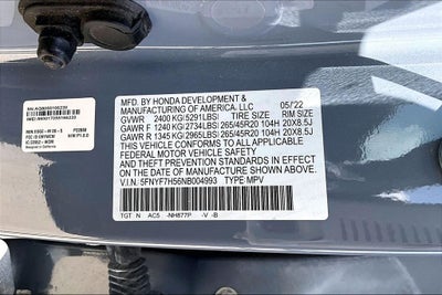 2022 Honda Passport EX-L