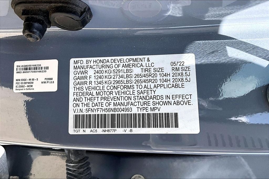 2022 Honda Passport EX-L