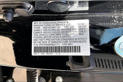 2023 Honda Passport Elite