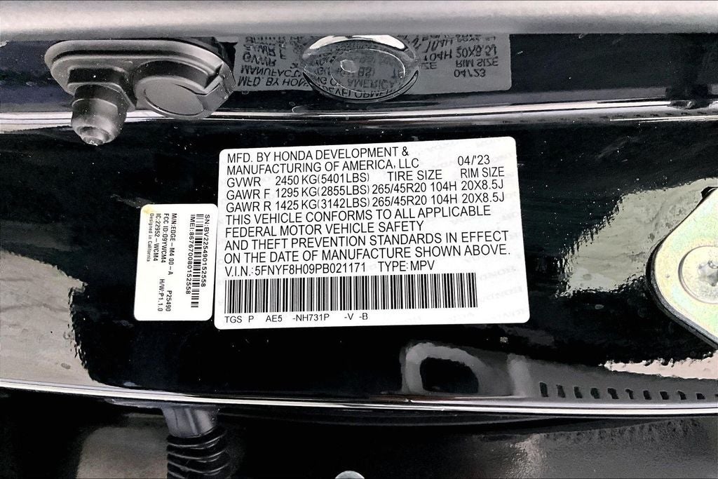 2023 Honda Passport Elite