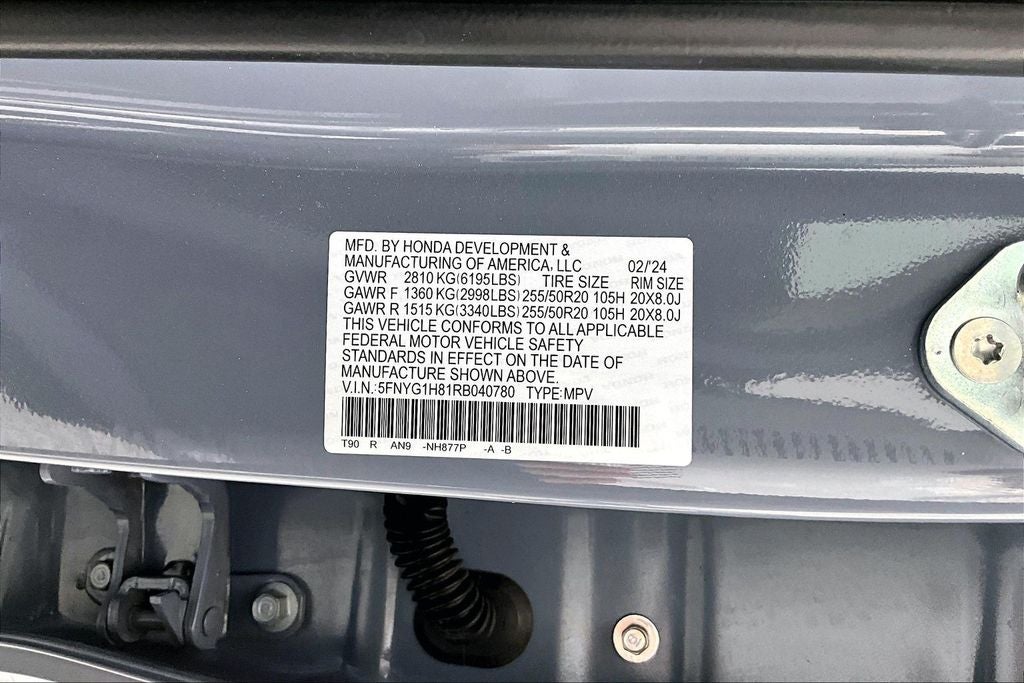 2024 Honda Pilot Elite