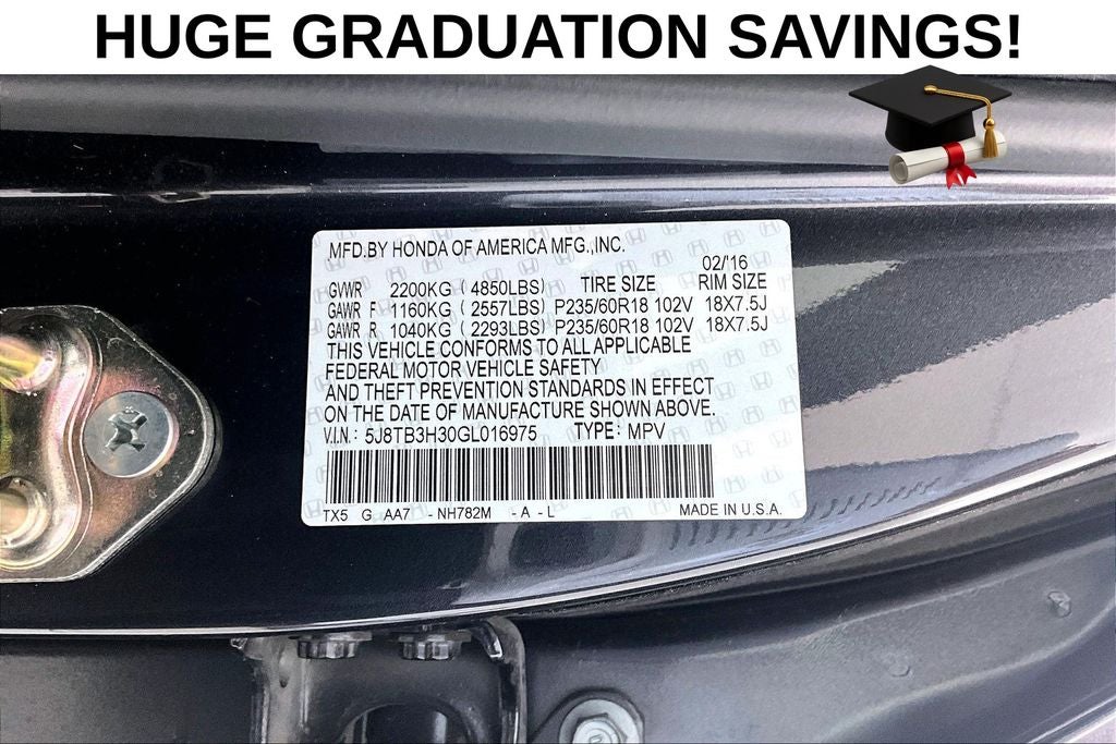 2016 Acura RDX Base