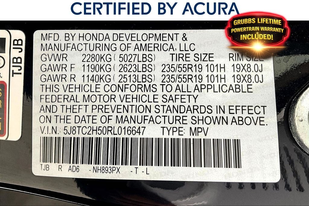 2024 Acura RDX Technology Package SH-AWD