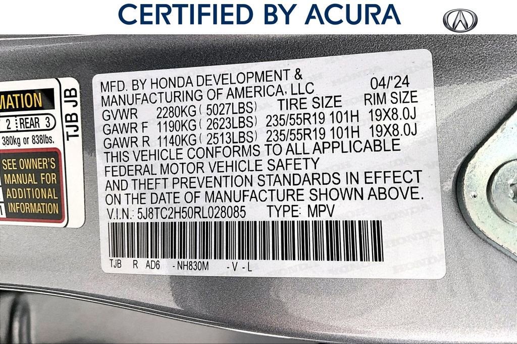 2024 Acura RDX Technology Package SH-AWD