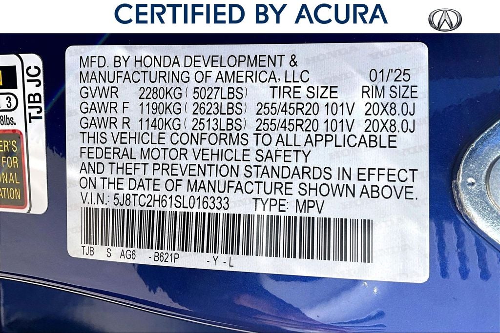 2025 Acura RDX A-Spec Package SH-AWD