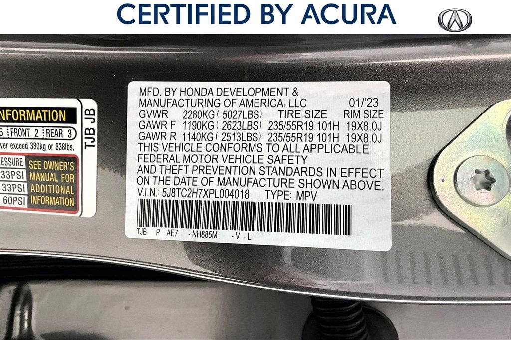 2023 Acura RDX Advance Package SH-AWD