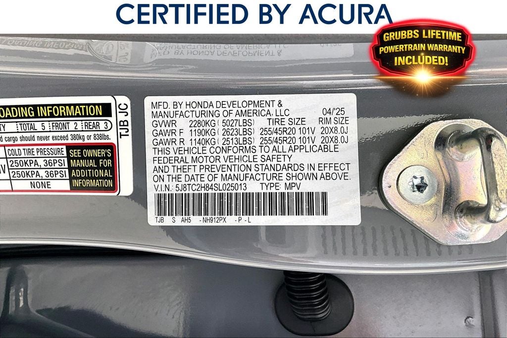 2025 Acura RDX A-Spec Advance Package SH-AWD