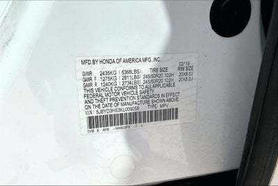 2019 Acura MDX 3.5L Technology Package
