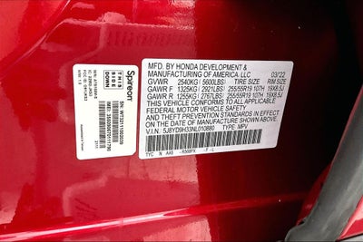 2022 Acura MDX 3.5L