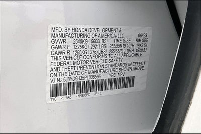 2023 Acura MDX 3.5L