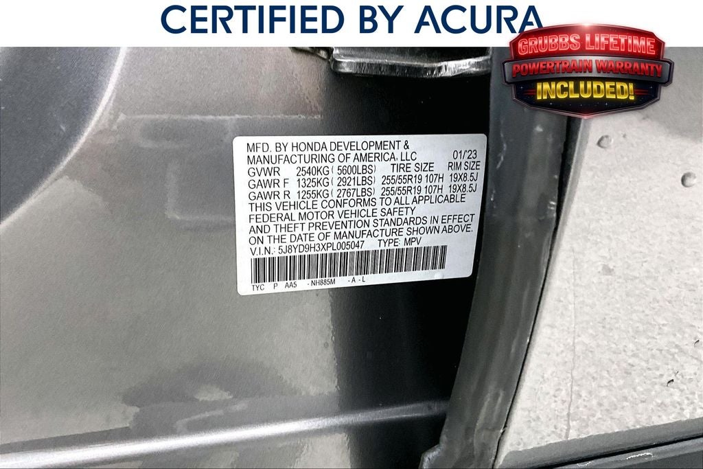 2023 Acura MDX 3.5L