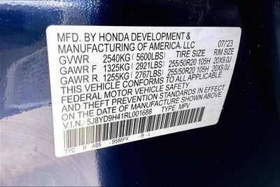 2024 Acura MDX Technology