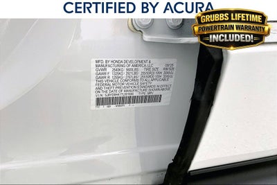 2026 Acura MDX Technology Package