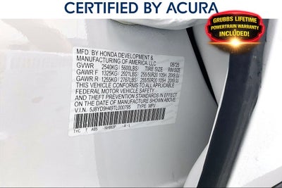2026 Acura MDX Technology Package