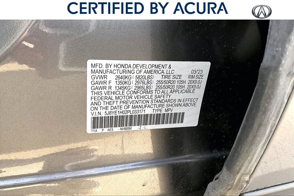 2023 Acura MDX A-Spec SH-AWD