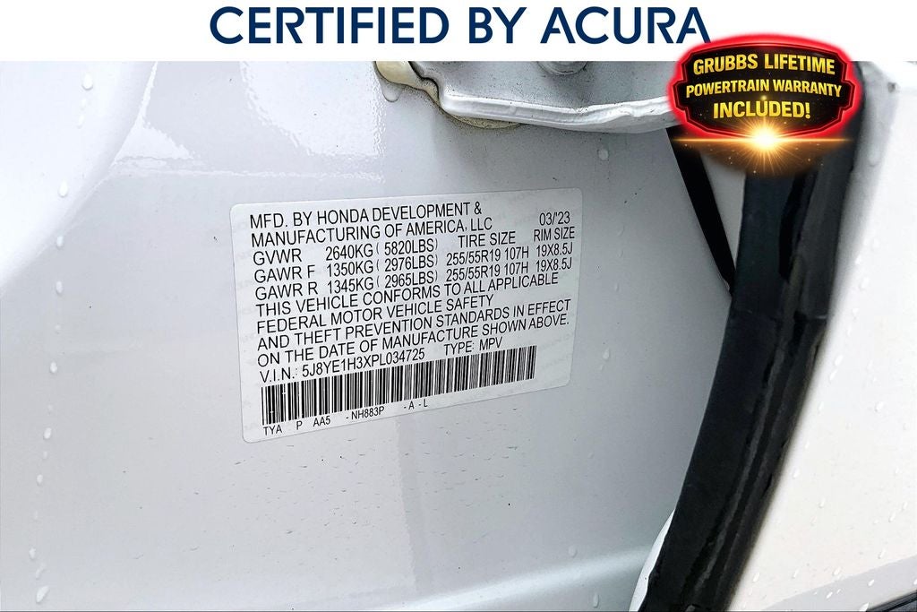 2023 Acura MDX 3.5L SH-AWD