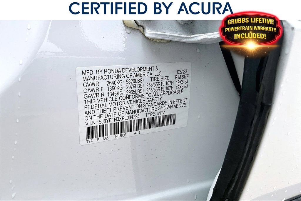 2023 Acura MDX 3.5L SH-AWD