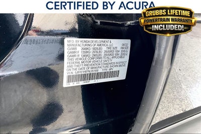 2022 Acura MDX Advance SH-AWD