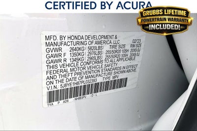 2023 Acura MDX Advance SH-AWD