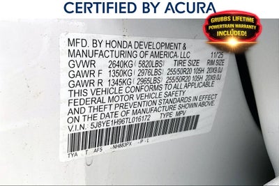 2026 Acura MDX A-Spec Advance Package SH-AWD